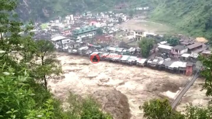 Uttarkashi Cloudburst flood