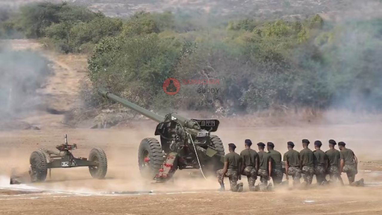 Massive army exercise