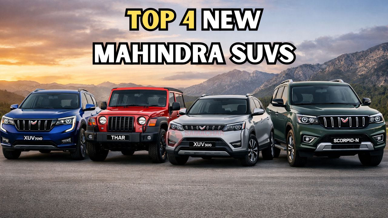 Top 4 New Mahindra SUVs