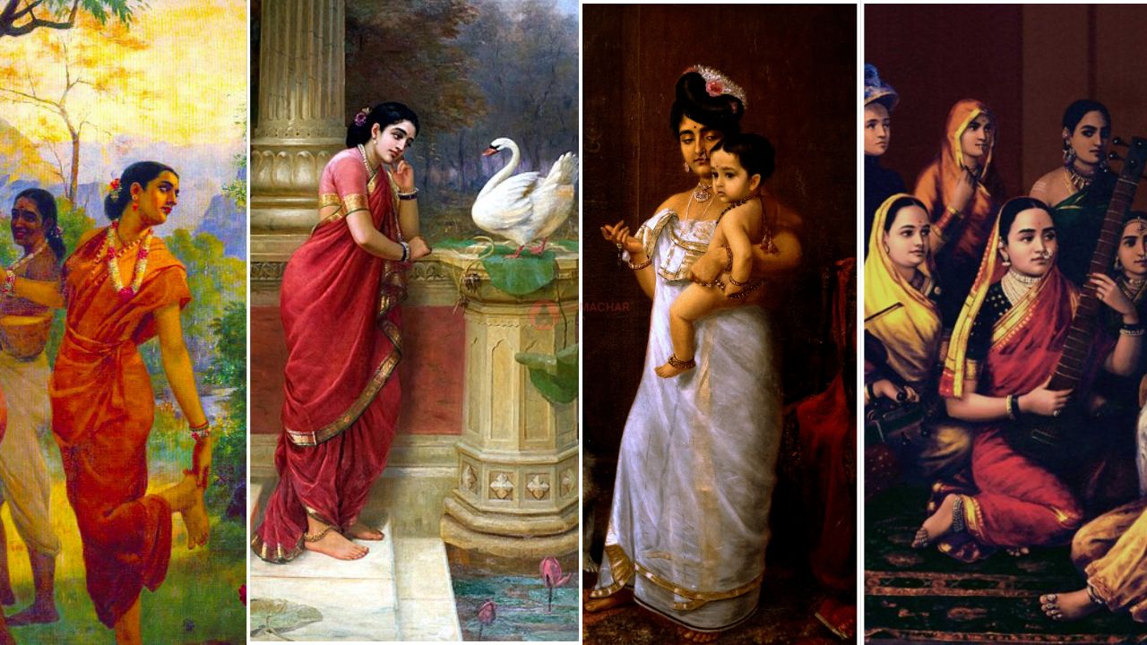 Raja Ravi Varma के कुछ प्रसिद्ध चित्र